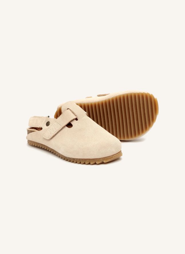 Sabots Scratchs Suede | Beige