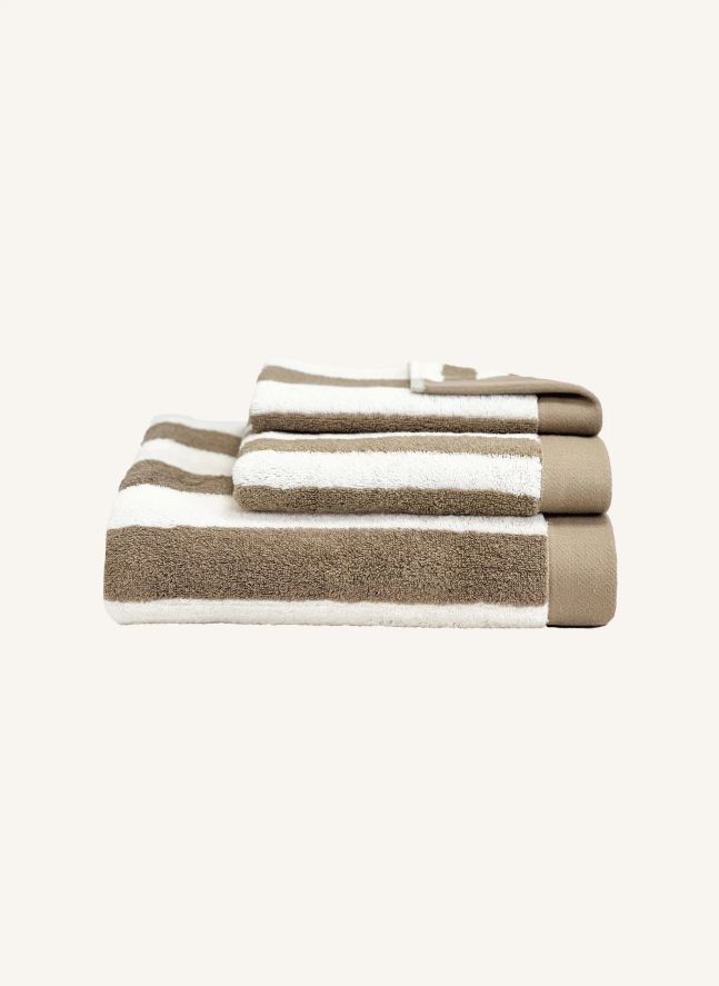 Serviette d'invité en coton Santorini | Lin