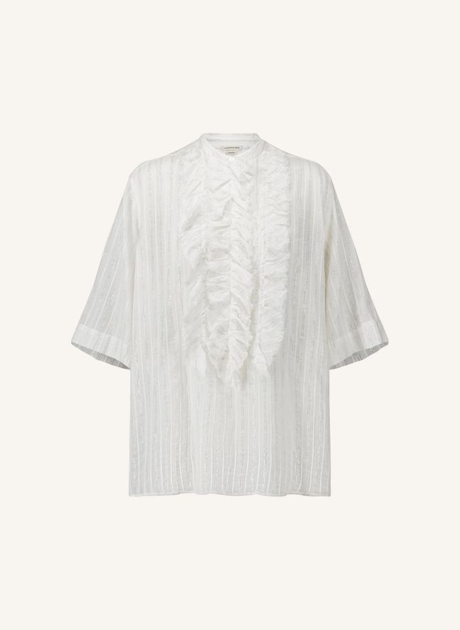 Blouse Magrita Short Coton | Blanc