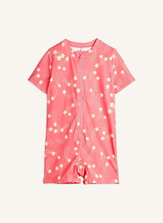 Bañador Anti-UV Stars Fibras recicladas | Rosa