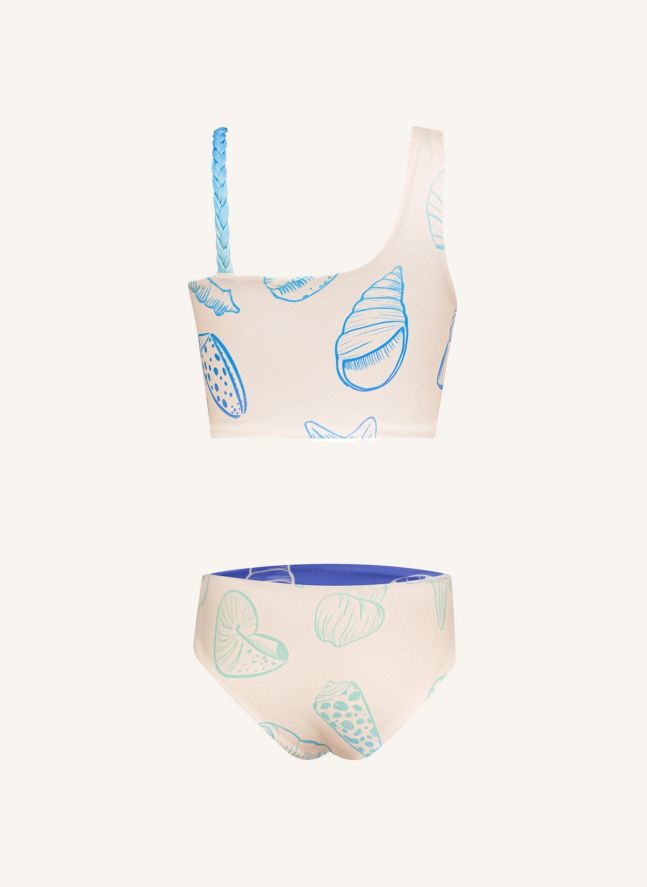 Maillot de Bain Asymétrique Marea Coquillages | Ecru