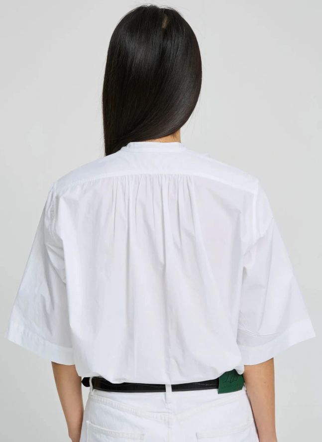 Blouse Magrita Short Coton | Blanc