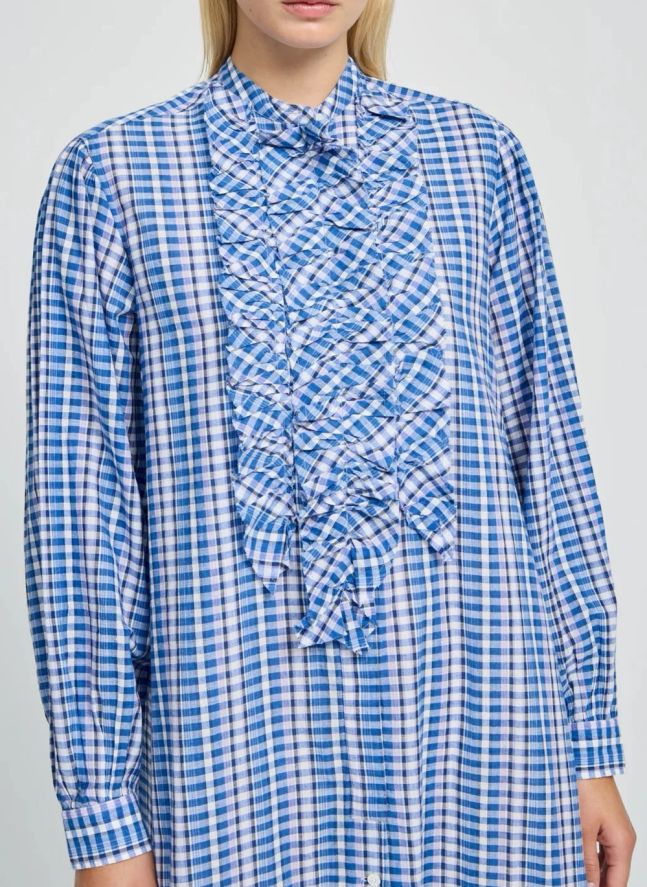 Robe Magrita Coton | Bleu