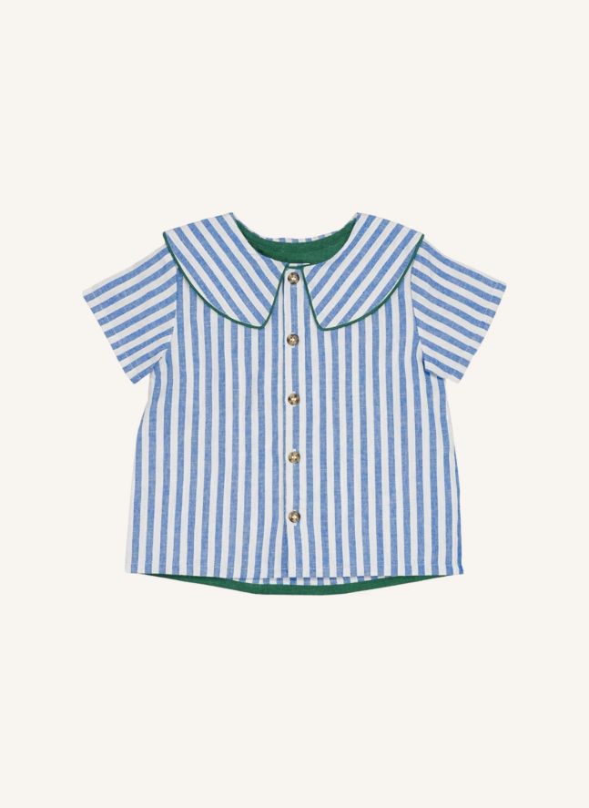 Chemise Lorette Rayée | Bleu