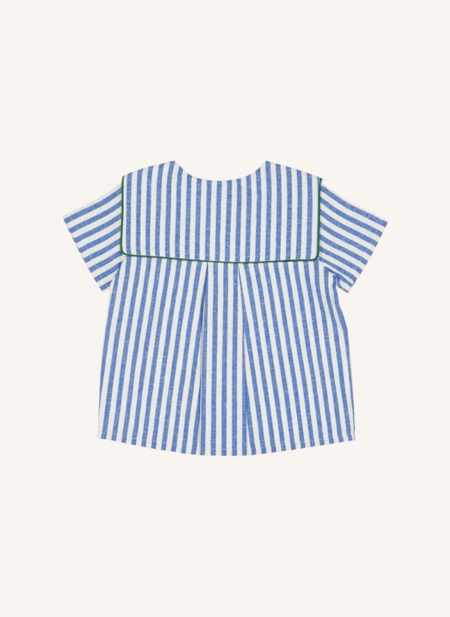 Chemise Lorette Rayée | Bleu