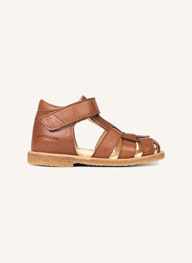 Sandales Cuir Tige Haute | Caramel