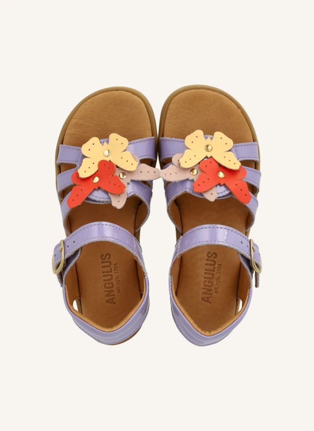 Sandales Papillons | 	Lilas