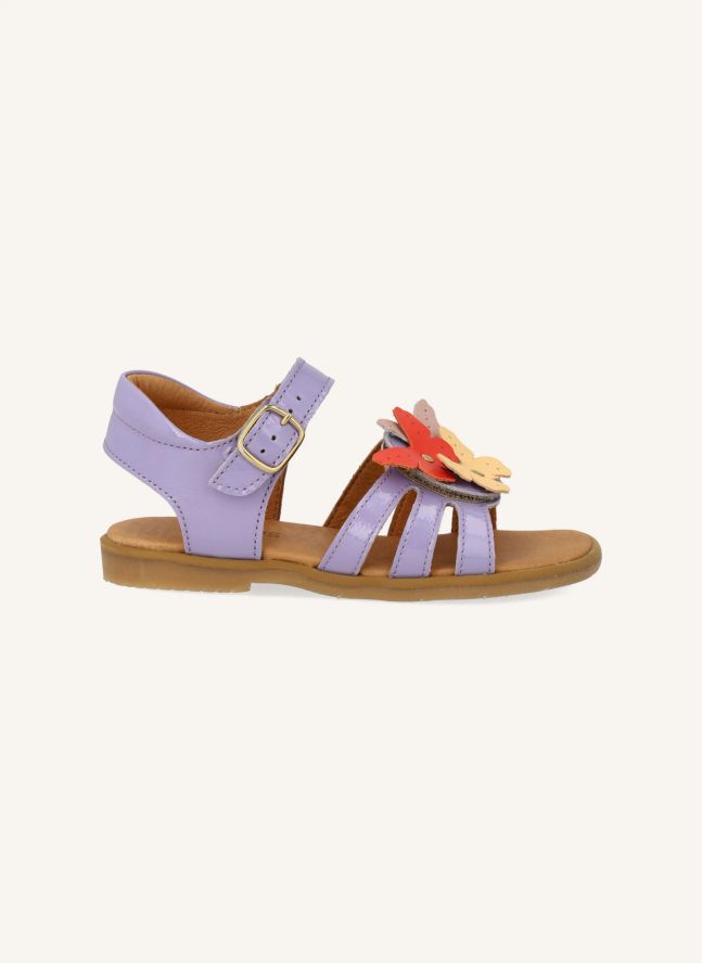 Sandales Papillons | 	Lilas