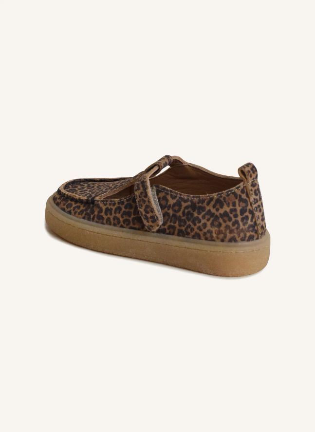 Du Tilly Leopard Suede Loafers | Brown