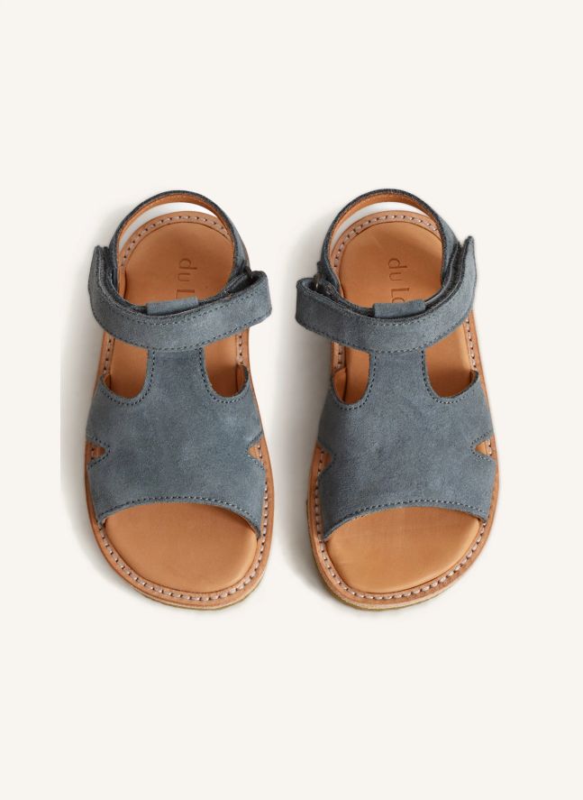 Du Alfie Suede sandals | Grey blue