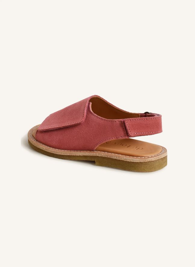 Du Veda Suede Sandals | Rosewood