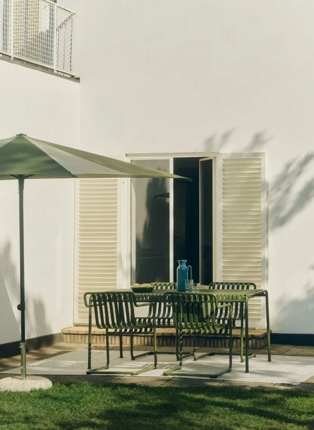 Parasol hexagonal Terrazza | Vert