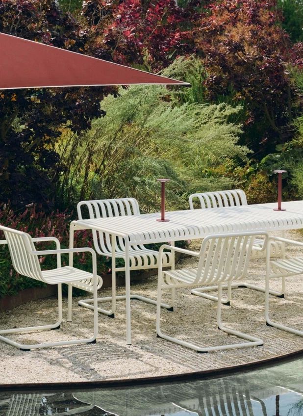Parasol carré Terrazza  | Burgundy