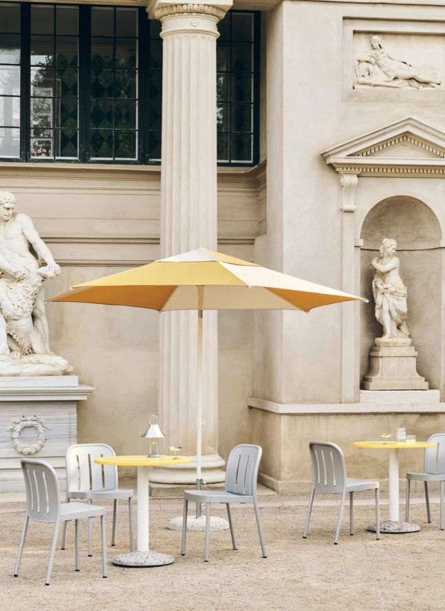 Parasol hexagonal Terrazza | Ocre