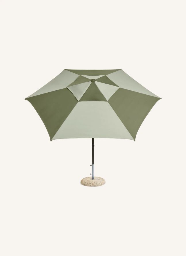 Parasol hexagonal Terrazza | Vert