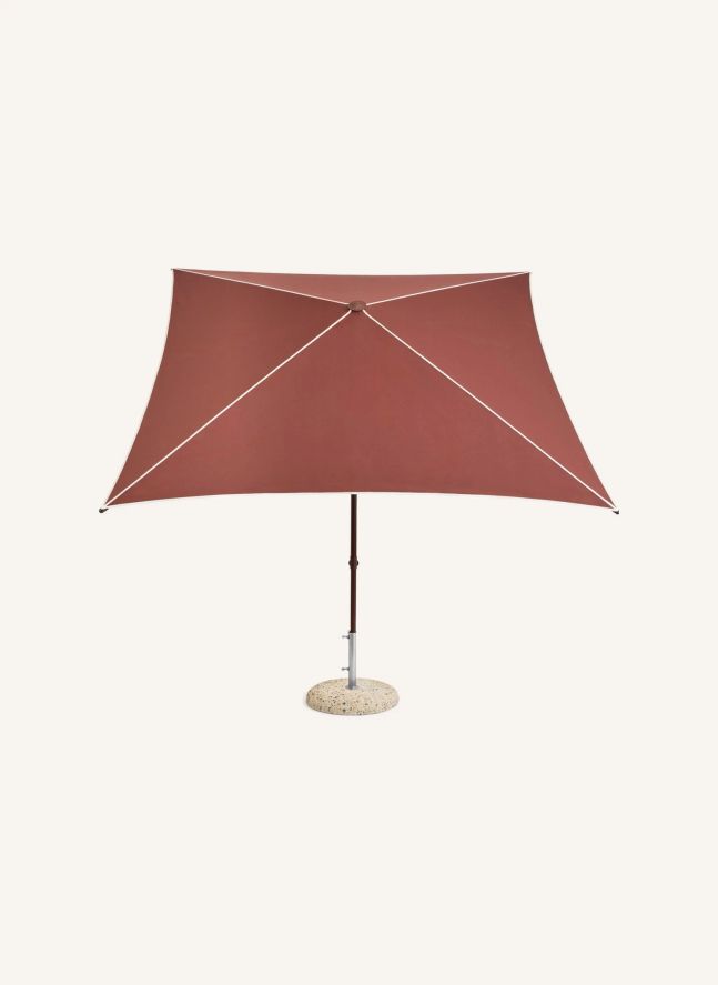 Parasol carré Terrazza  | Burgundy