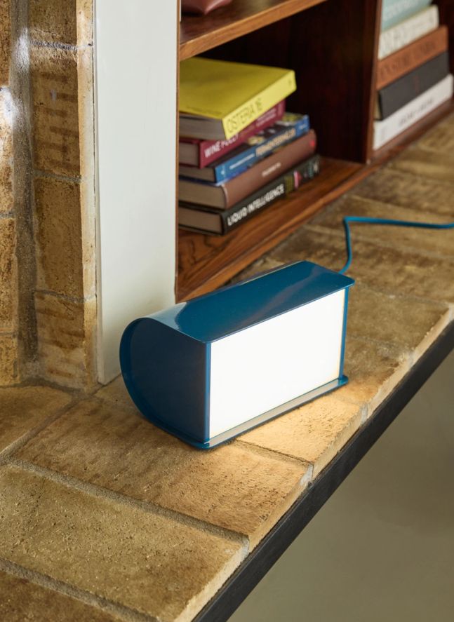 Lampe de table Book | Bleu pétrole