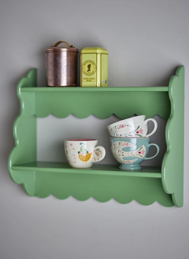 Etagère en bois Salla | Vert