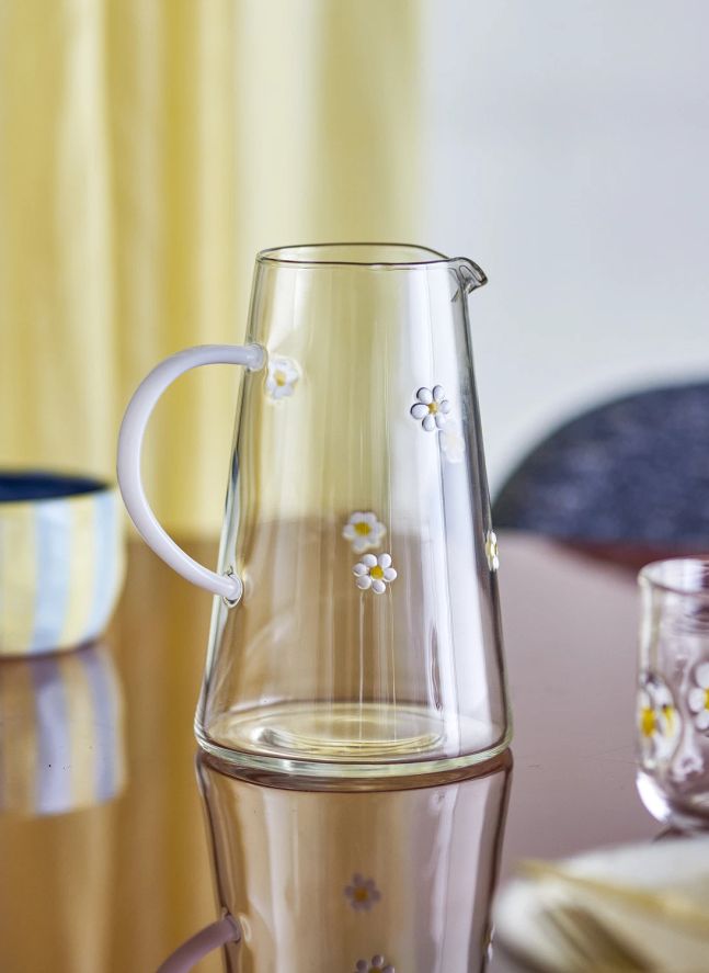 Carafe à fleurs en verre Buzz