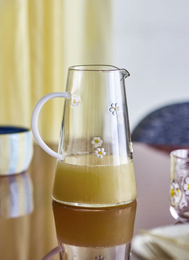 Carafe à fleurs en verre Buzz