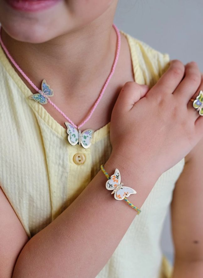 Set de Bijoux Papillon | Rose