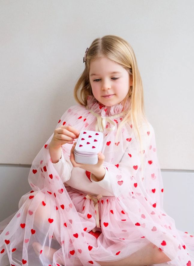 Heart Jewelry Box | Red