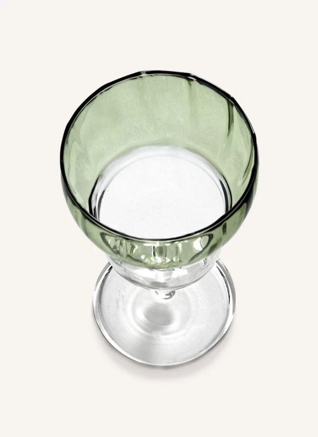 Verres à vin Yam, Waww La Table - Set de 4 | Vert