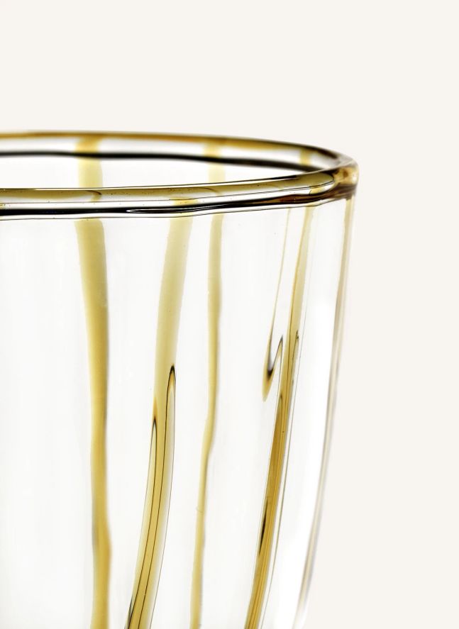 Verres Gigi, Waww La Table - Set de 4 | Jaune