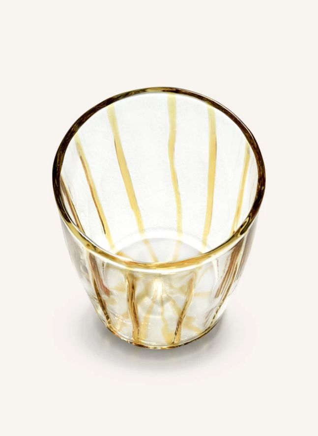 Verres Gigi, Waww La Table - Set de 4 | Jaune