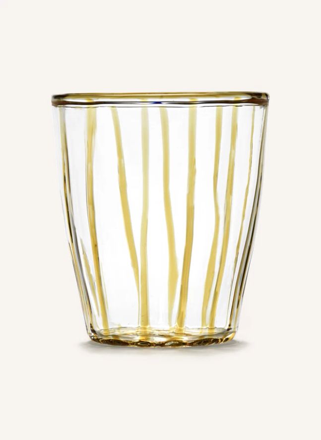 Verres Gigi, Waww La Table - Set de 4 | Jaune