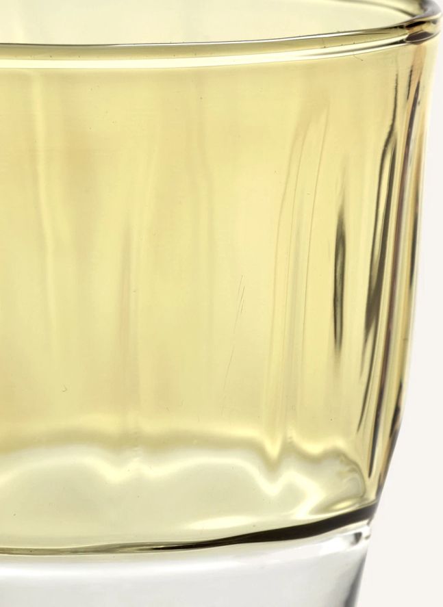 Verres Yam, Waww La Table - Set de 4 | Jaune