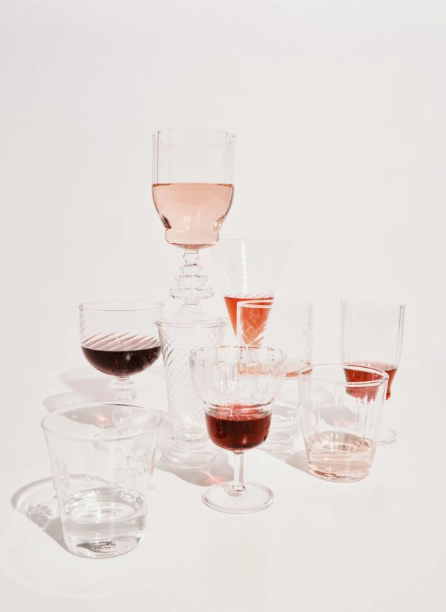 Verres à vin Yam, Waww La Table - Set de 4 | Vert