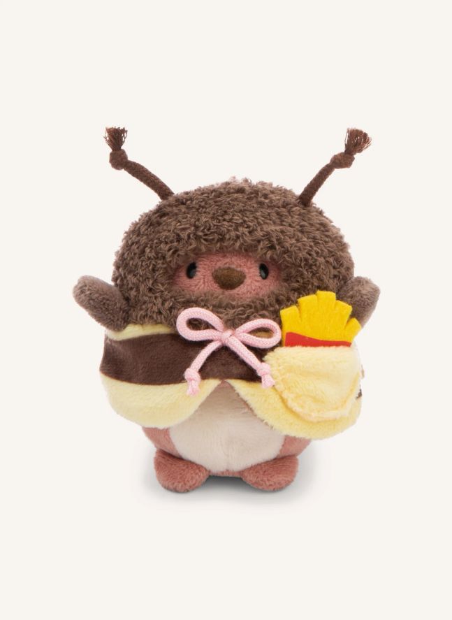 Nomo bear plush with bee disguise | Brown