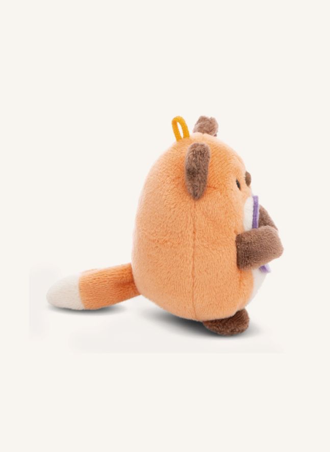 Geeks fox plush with frog disguise | Green