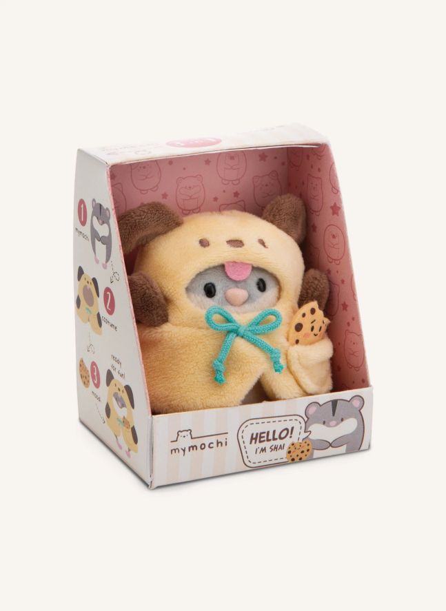 Shai Hamster plush with Dog costume | Beige