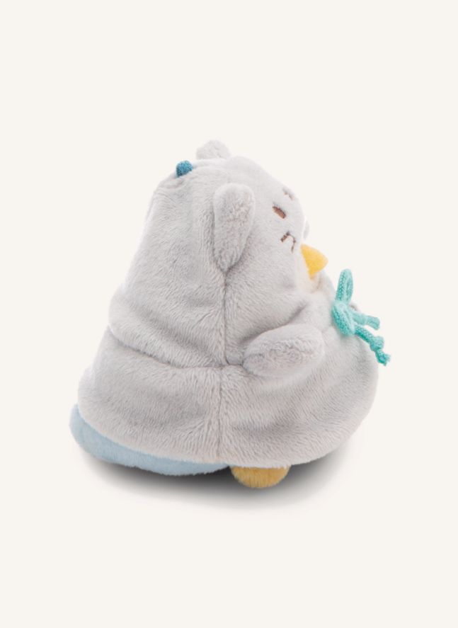 Penguin Waddle plush with Cat disguise | Grey