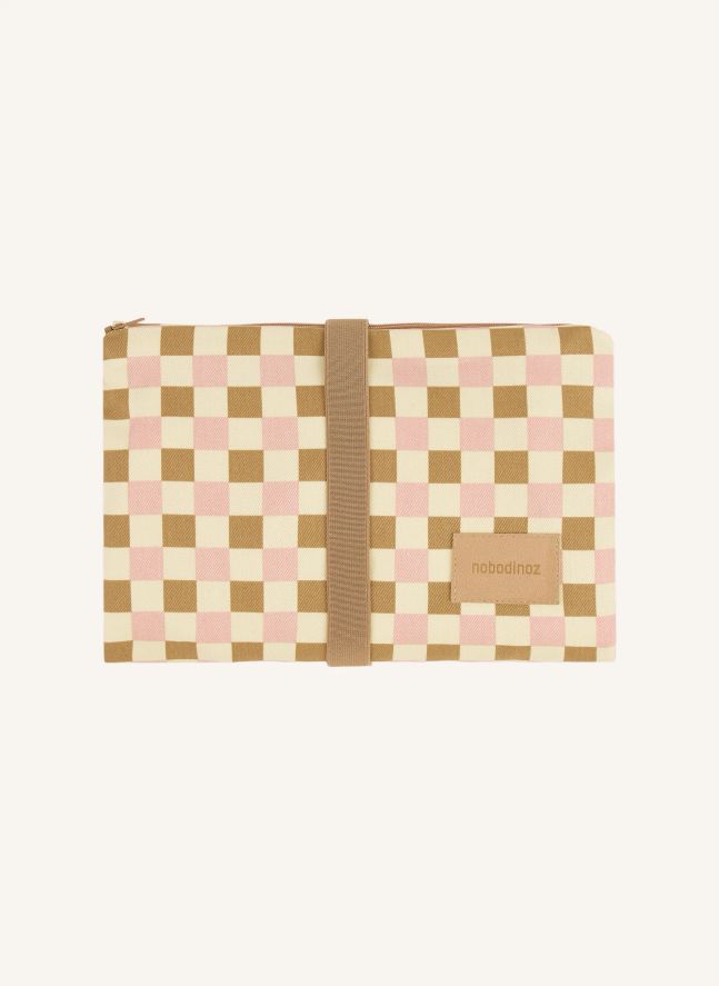 Cambiador de viaje Hyde Park Mosaic | Rosa