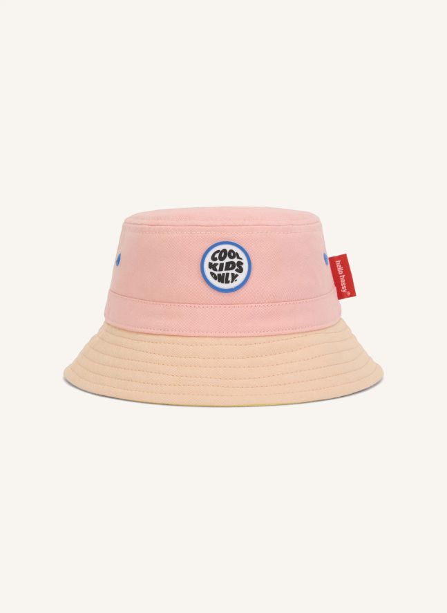 Bob Cordon Ajustable Mini Coton Bio | Rose pâle
