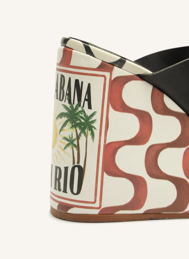 Copacabana Platform Sandals | Black