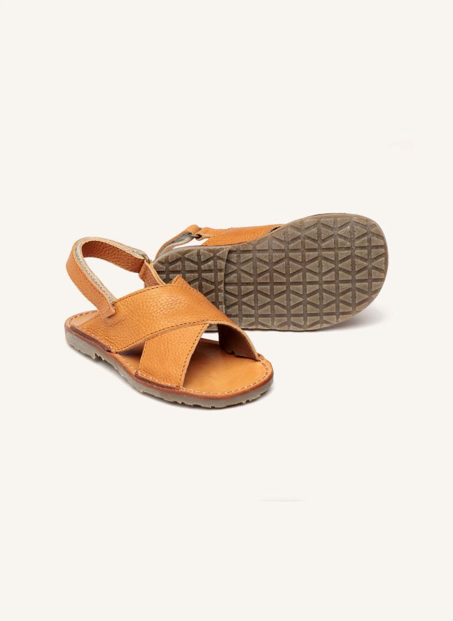Sandales Croisées | Cognac