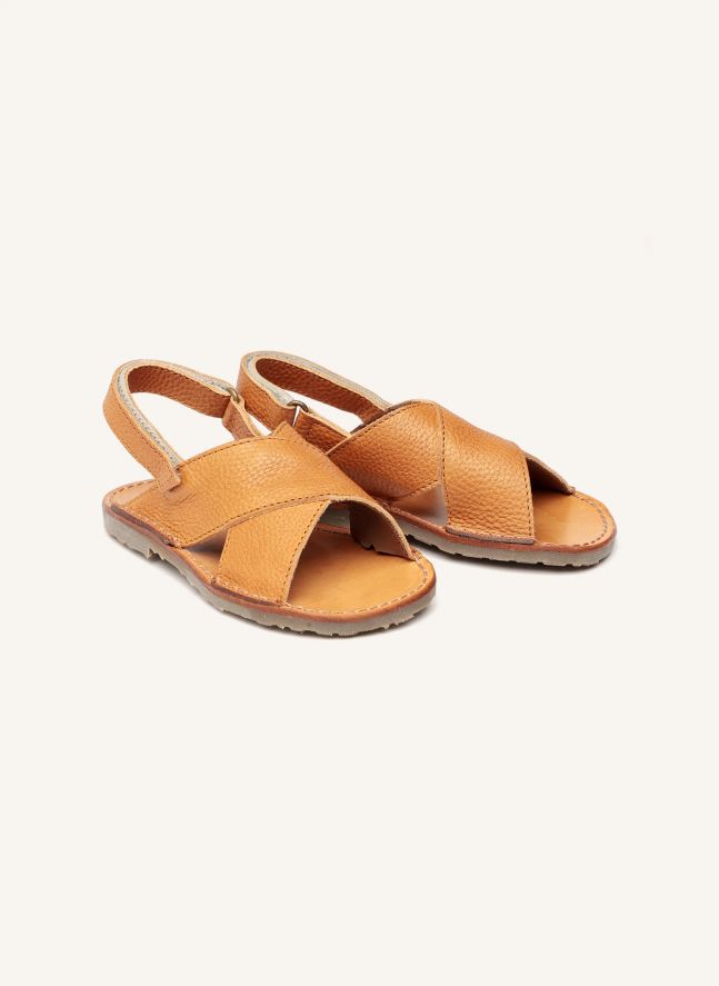 Sandales Croisées | Cognac