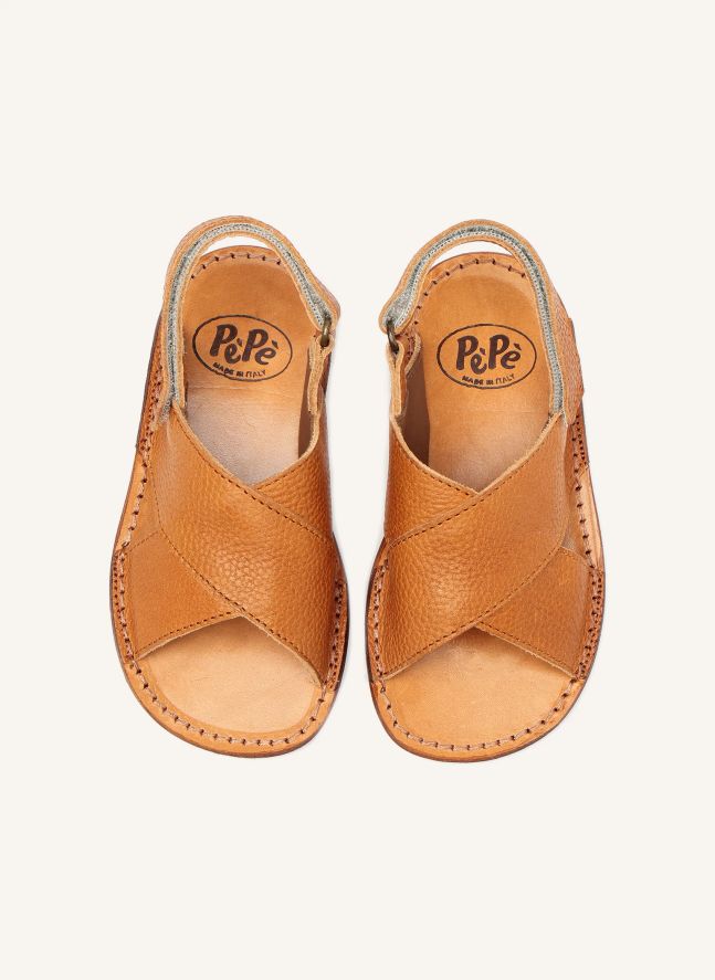 Sandales Croisées | Cognac