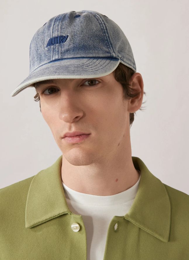 Casquette Autry Denim | Bleu gris