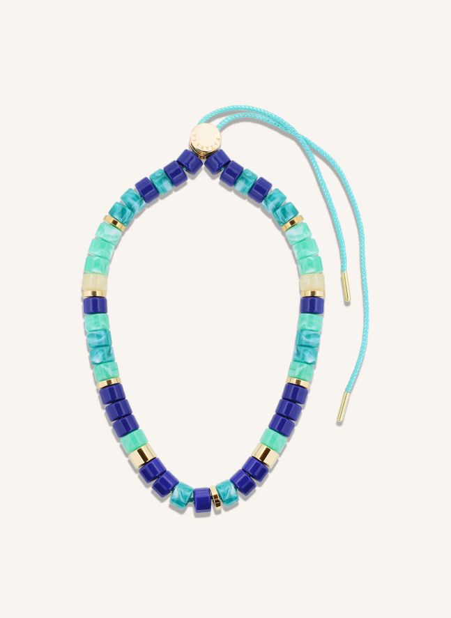 Collier Praia Azul Mix | Bleu azur