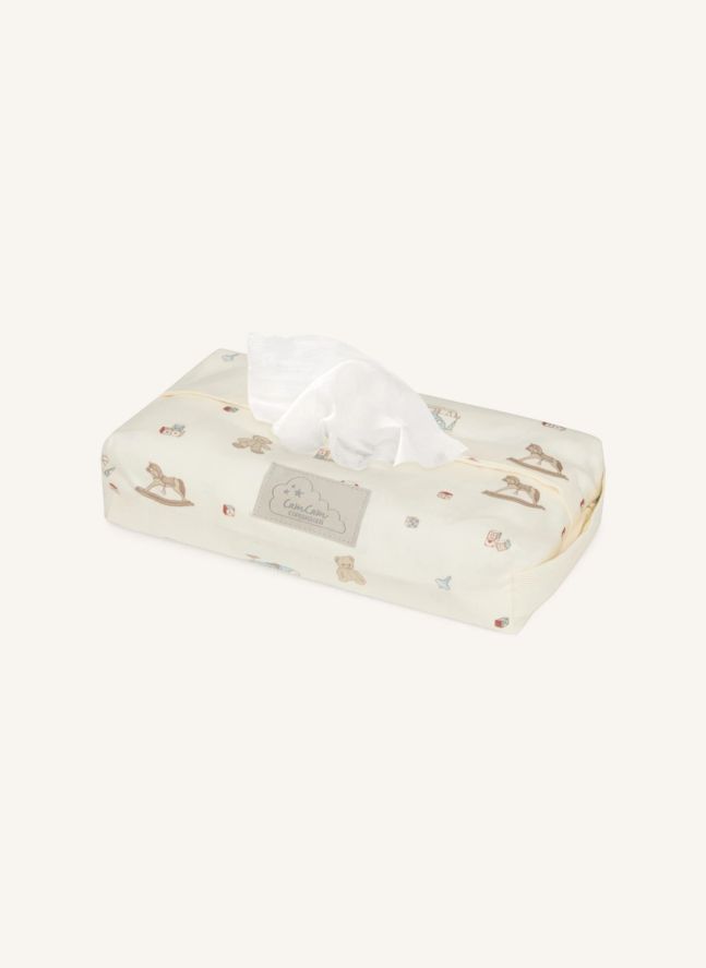 Etui pour lingettes Vintage Toys | Beige