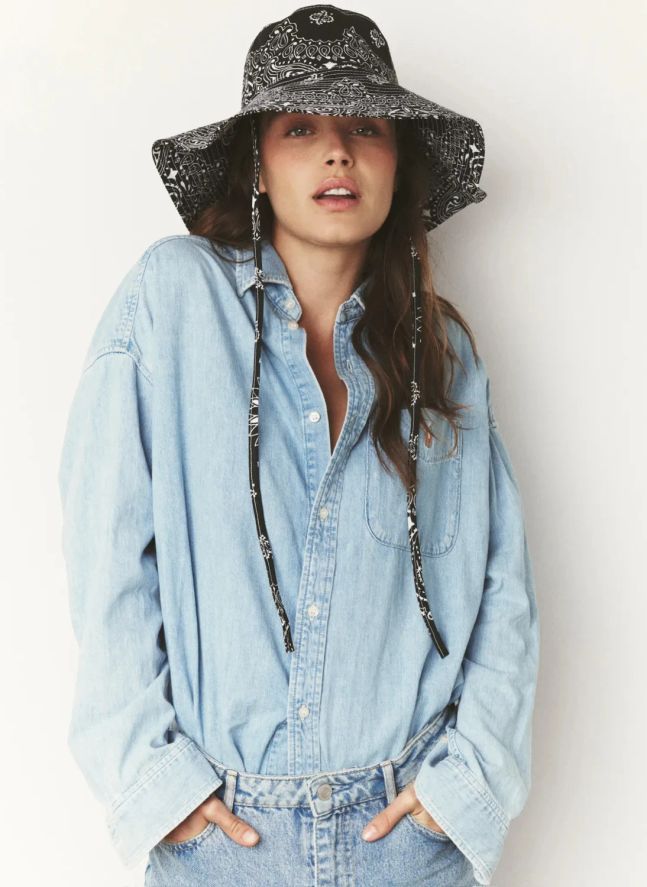 Capeline Coton | Noir