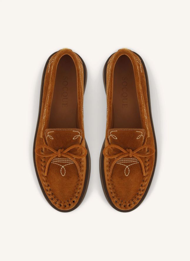 Mocassins Totem Suède | Camel