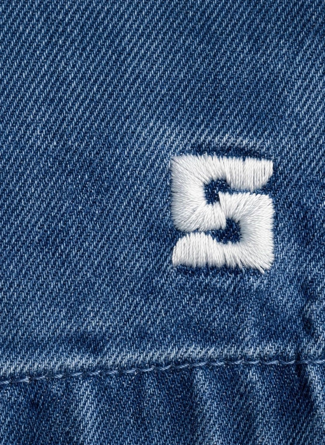 Short Denim Ample Tom | Bleu- Image produit n°4