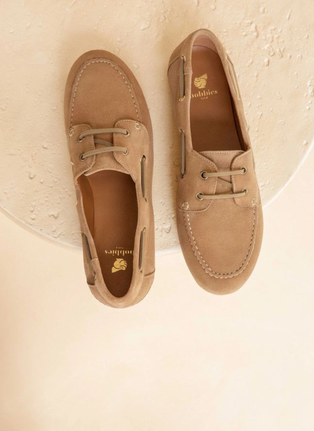 Chaussures Bateau Betsy Suède | Beige