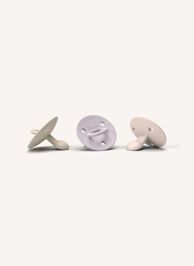 Tétines en silicone médical Choochoo Billie - Set de 3 | Rose